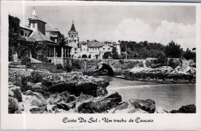 Postkarte Renfor Costa Do Sol Ein Abschnitt Cascais Gebäude Wasser Himmel AA03536
