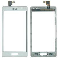Original Lg P760 Optimus L9 Touch Screen Glas Scheibe Display Cover Weiß