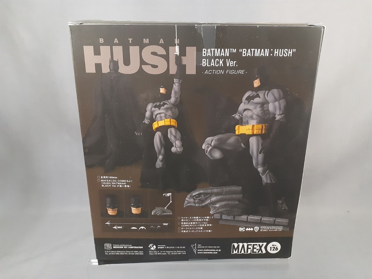 MAFEX No.126 MAFEX 126 BATMAN HUSH BLACK Ver. Medicom Toy MAFEX No.126 MAFEX 126 BATMAN HUSH BLACK Ver. Medicom Toy