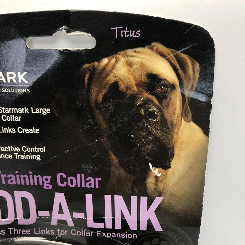 Starmark Pro-Training Add-A-Link Collar Extension Large 3 Links -New In Package! - Image 3 of 4