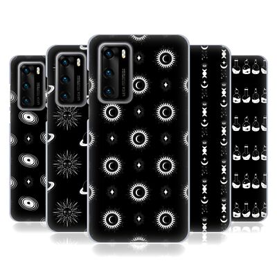 OFFICIAL HAROULITA CELESTIAL BLACK AND WHITE SOFT GEL CASE FOR HUAWEI PHONES 4