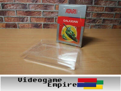 10 uds fundas protectoras 0,4 mm Atari 2600 7800 juegos embalaje original fundas Game Box Protector