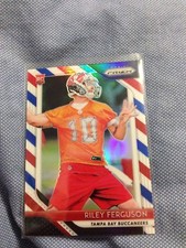 2018 Panini Prizm Riley Ferguson Red White Blue Prizm Parallel Buccaneers RC