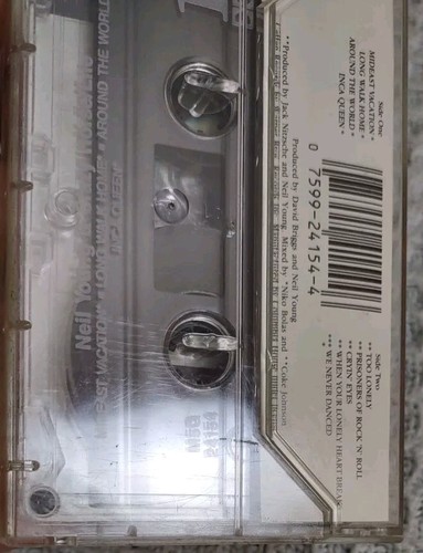 1987 Neil Young & Crazy Horse Cassette: Life. Tested: Quality Sound - Picture 17 of 18