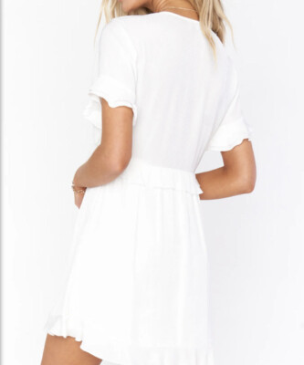 Brooks Babydoll Mini Dress ~ Cream by Show Me Your Mumu
