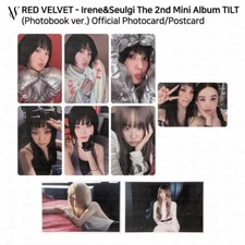 RedVelvet IRENE & SEULGI The 2nd Mini Album TILT Photocard Postcard KPOP K-POP