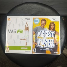 Wii Fit And Wii The Biggest Loser Games