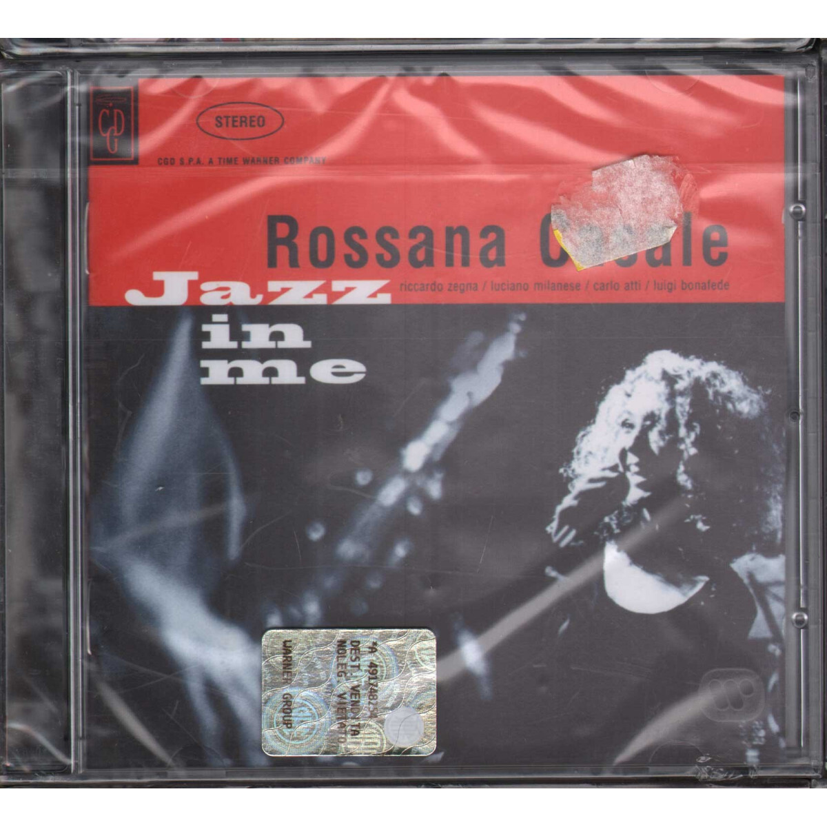 Rossana Casale CD Jazz In Me / CGD ‎4509-96615-2 Sealed