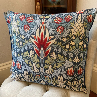 William Morris Wandteppich Schlangenkopf Kissenbezug 19'''' x 19'''' ca.