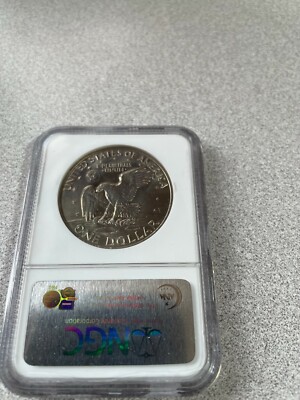 1973 $1 NGC MS63 - Eisenhower Dollar | eBay