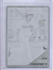 2011 Topps Heritage Minors Eury Perez Black Printing Plate.Only one in World 1/1