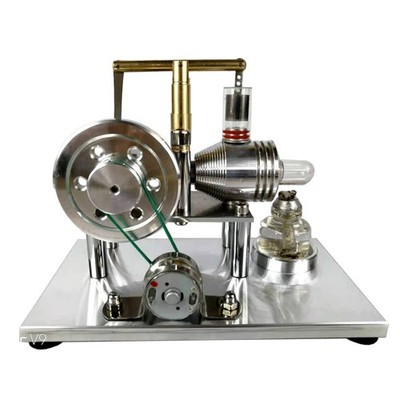 Balance Stirling Engine Model Mini Generator 3-5V Alcohol Heated