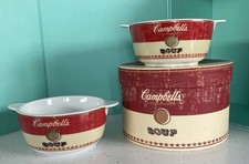 2 x Campbells Soup Bowls in Gift Box