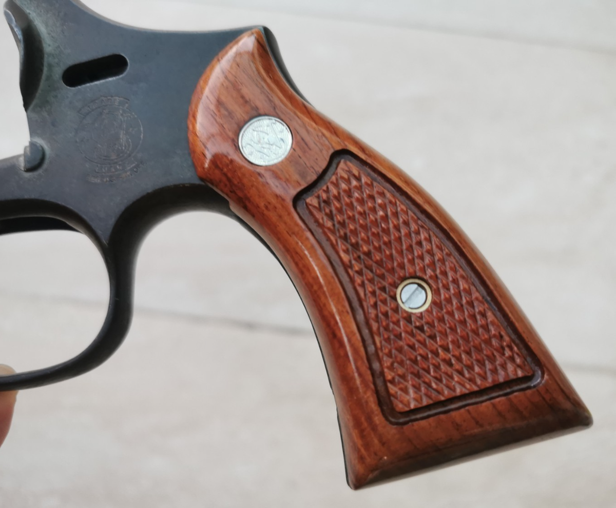 CUSTOM MAGNA GRIPS FOR S&W K/L FRAME SQUARE BUTT SMITH & WESSON