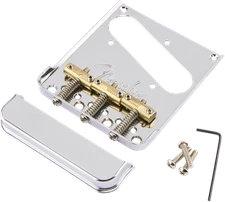 FENDER AMERICAN PROFESSIONAL TELECASTER 3-SADDLE BRIDGE ASSEMBLY PN 099-2005-000