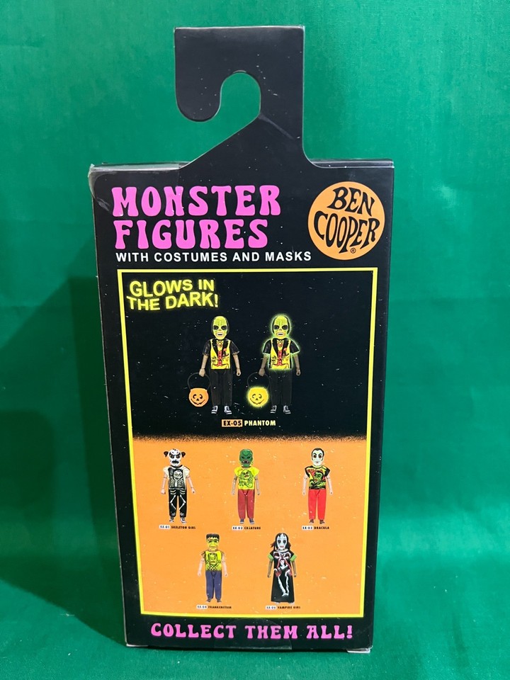 Action Figure NECA Phantom Of The Opera 1:7 Scala - Retro Glow In The Dark, Collezionabile Ufficiale