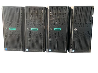 LOT OF 4:  HPE PROLIANT ML150 GEN9 SERVER W/ XEON E5-2620 v4 @ 2.10GHz 8GB RAM