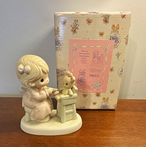 Precious Moments Sharing Porcelain Figurine 1994 Boxed PM942