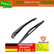 Heckwischerarm Hinten + Scheibenwischer passt für Dacia Sandero 2008-2012 ABS