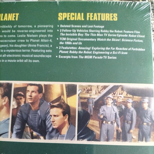 FORBIDDEN PLANET HMV PREMIUM EDITION BLU-RAY/DVD. NEW & SEALED EXCLUSIVE ARTCARD - Picture 3 of 3