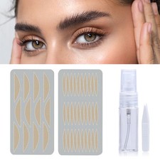 120Pcs Invisible Eyelid Sticker Lace Eye Lift Strips Eyelid Tape Make Up Tool