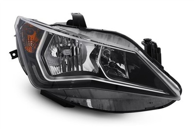 Seat Ibiza Headlight Right 16-18 LED DRL With Bulbs Driver Off Side OEM Valeo