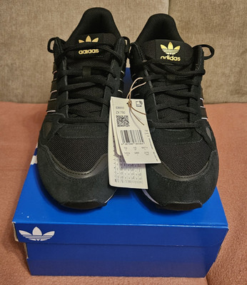 adidas ZX 750 Herren Sneaker Schwarz/Weiß/Gold EU 44 2/3 ID8855