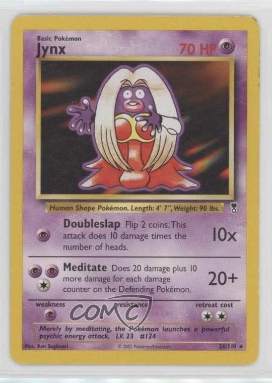 Jynx Pokemon Legendary Collection #26 2002