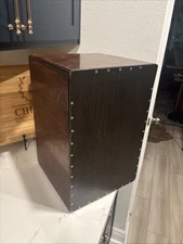 Custom Made Cajon Drum Hand Painted & Sealed From Birch