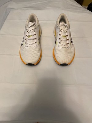 Nike Air Zoom Pegasus 39 Running Shoes - White/Yellow - US Size 8,W47