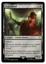 Feral Ghoul #44 (NM) Fallout PIP Magic MTG