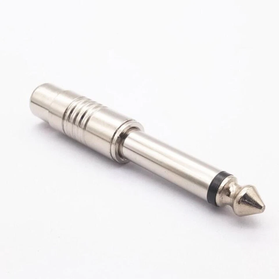 5Pcs Audio Adapters 6.5mm Male to Female Stereo Brand New Hot High Quality - Image 2 of 4