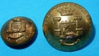 FINE WW1 ERA DUKE OF CORNWALLS LIGHT INFANTRY BRITISH MILITARY BUTTONS