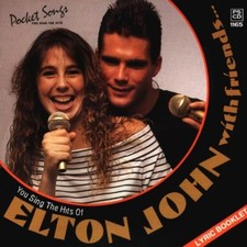 VARIOUS - Elton John Duets karaoke - CD - Karaoke - Excellent Condition