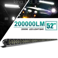 52inch 2000w Led Light Bar Spot Flood Combo Offroad Driving 4wd Truck Atv 5054