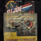 Sealed Hasbro G.I. Joe Sure Fire vs Cobra Slice Action Figures w/ Sword Gun