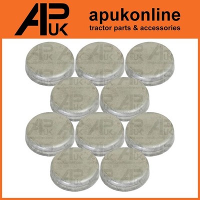 10x Motor Kernstopfen 1 1/4'' Cup Cap für Massey Ferguson 363 390 393 550 Traktor
