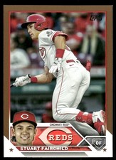 2023 Topps Update #US203 Stuart Fairchild Gold SN Cincinnati Reds