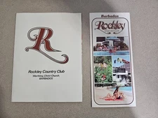 Vintage Rockley Country Club Christ Church Barbados Booklet & Brochure