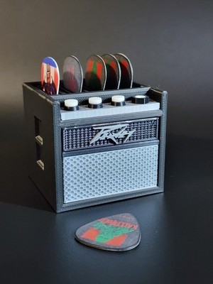 Peavey Amp Gutiar Pick Holder, Holds  11 Picks On Top!!