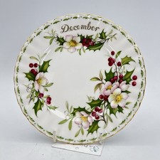 Piattino piatto da dolce per tazza tazzina Royal Albert mese inglese DICEMBRE 16