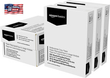 Papel para impresora de copia multiusos Amazon Basics, 20 lb, 8,5 X 11 pulgadas, 3 resmas (