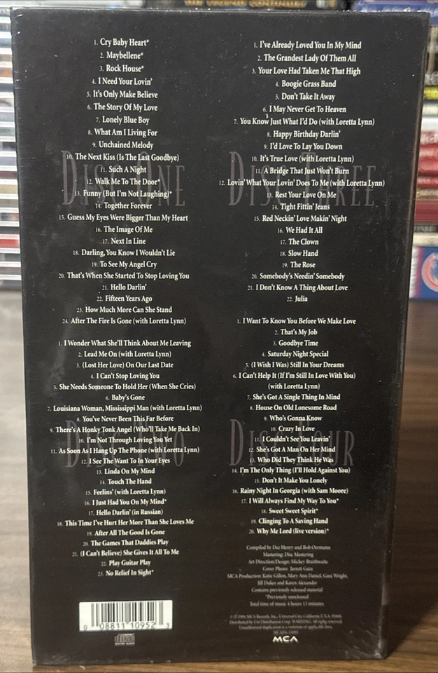 Conway Twitty Collection Box Set by Conway Twitty CD NEW - Image 2 of 2