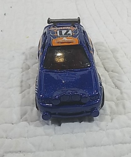 Hot Wheels 2005 #089 Racing #4/5 Ford Escort Metallic Rally Blue (2 11/16" Long) - Picture 8 of 10