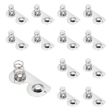 AA Battery Contact Spring Plates, 12 Pcs 26.5 mm x 12mm Terminal Contacts