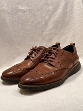 Cole Haan Grand Evolution Brown  Wingtip Oxford Dress Shoes
