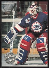 Bob Essensa, 1991-92 Pro Set Platinum, #135, Winnipeg Jets,