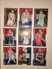 2025-26 Topps Chrome - Lot Of 9 Red White Blue