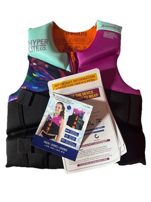NEW Hyperlite USCG Approved Life Vest (55-88) Lbs Youth