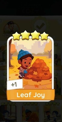 Leaf Joy-4 Star (set 13)Monopoly Go Superfast Delivery
